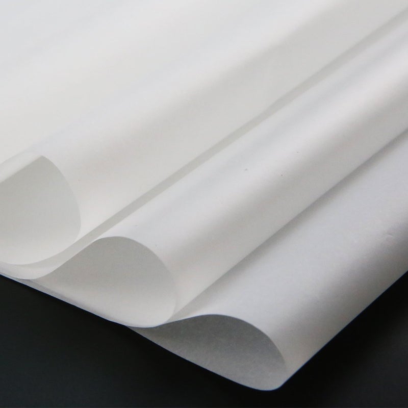 Apol 50 Pcs Carbon Transfer Paper Tracing Paper 11.7"Ã—8.3" for Transfer Pattern on Wood, Paper, Canvas (White) - Image 2